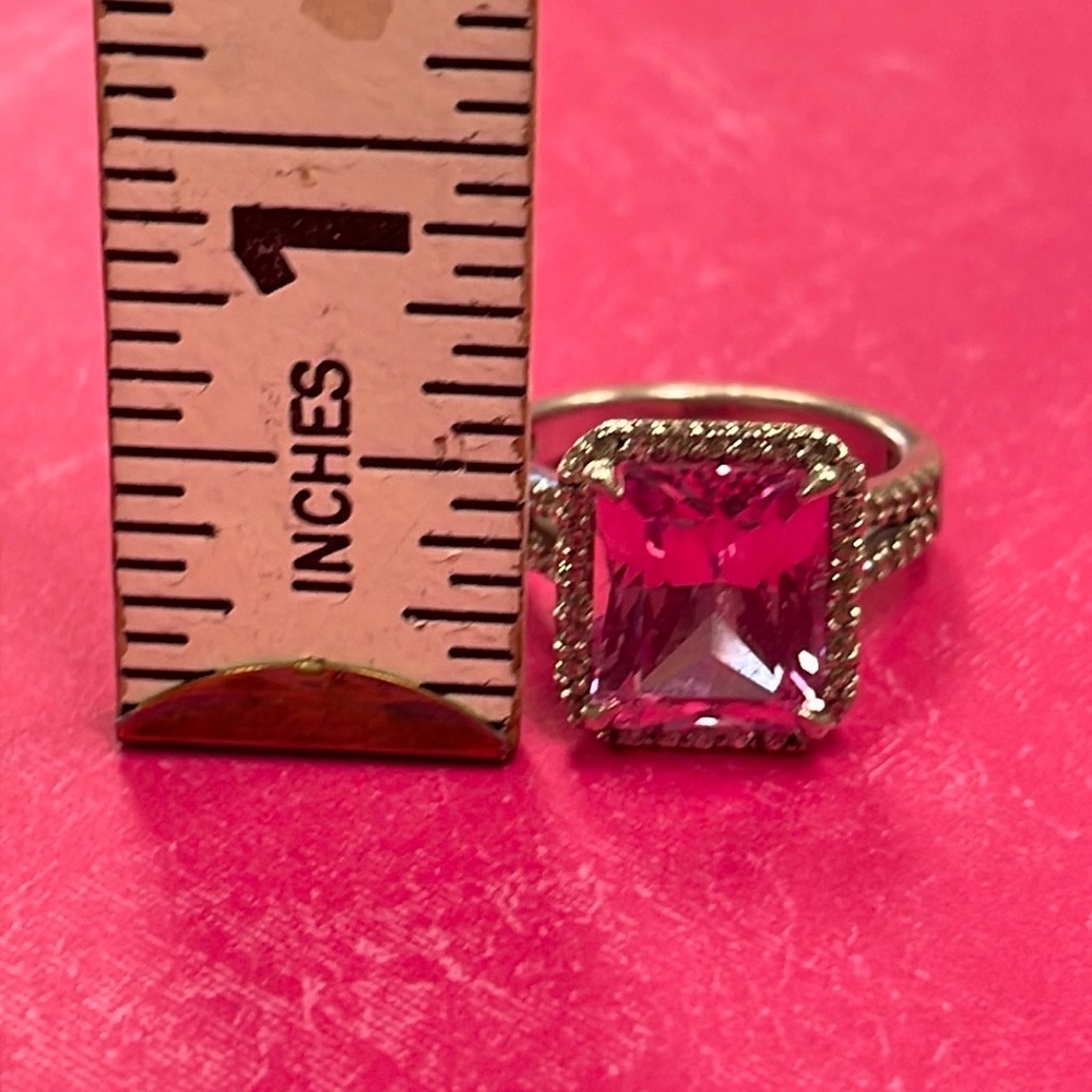 Pink Topaz Ring - Picture 8 of 13
